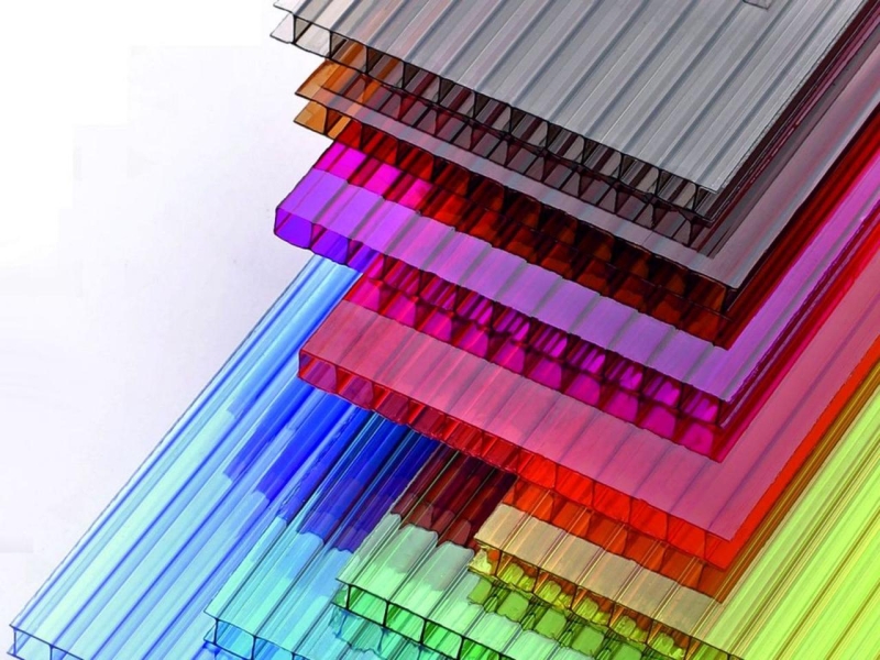 Поликарбонат сотовый 8 мм ЦВЕТНОЙ