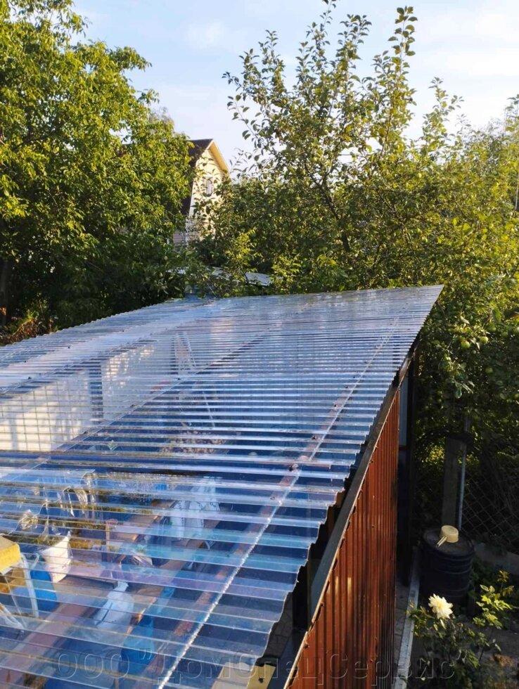 Профилированный монолитный поликарбонат ГРЕКО 3метра