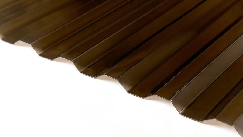 Профилированный монолитный поликарбонат ГРЕКО 2метра