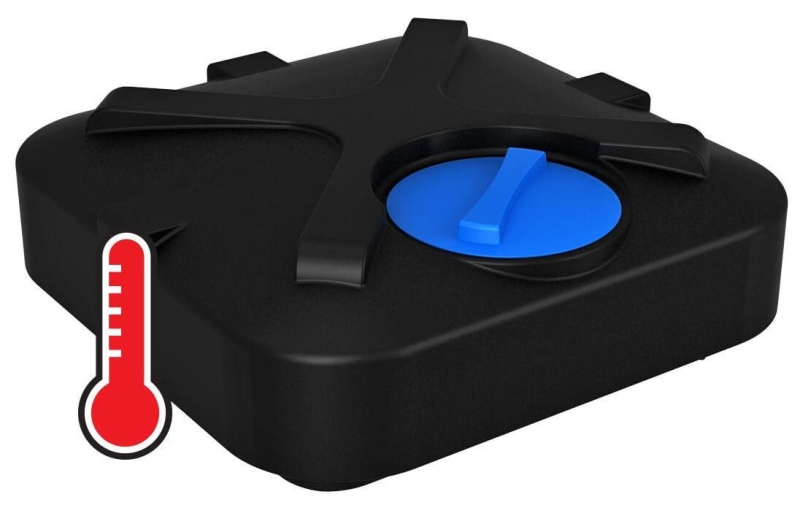 Бак для душа ROSTOK 200 л. С ПОДОГРЕВОМ