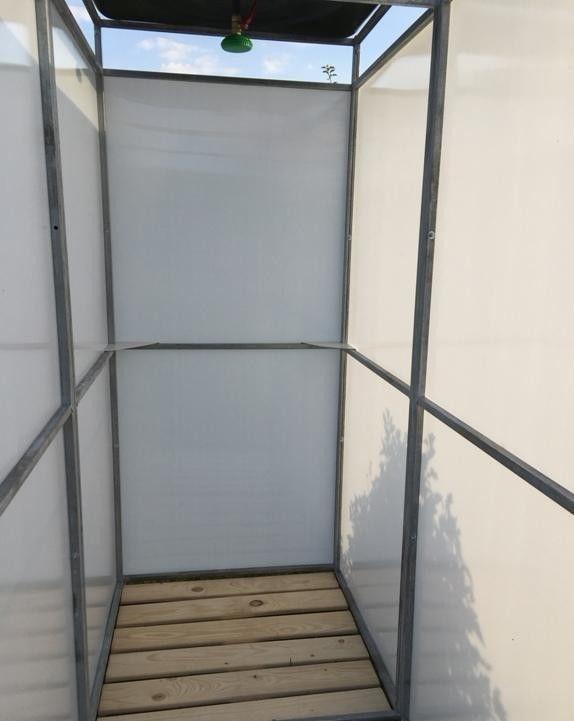 Душ дачный с тамбуром без Бака