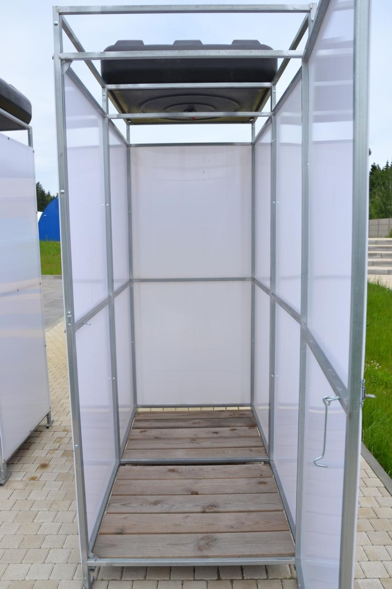 Душ дачный с тамбуром без Бака