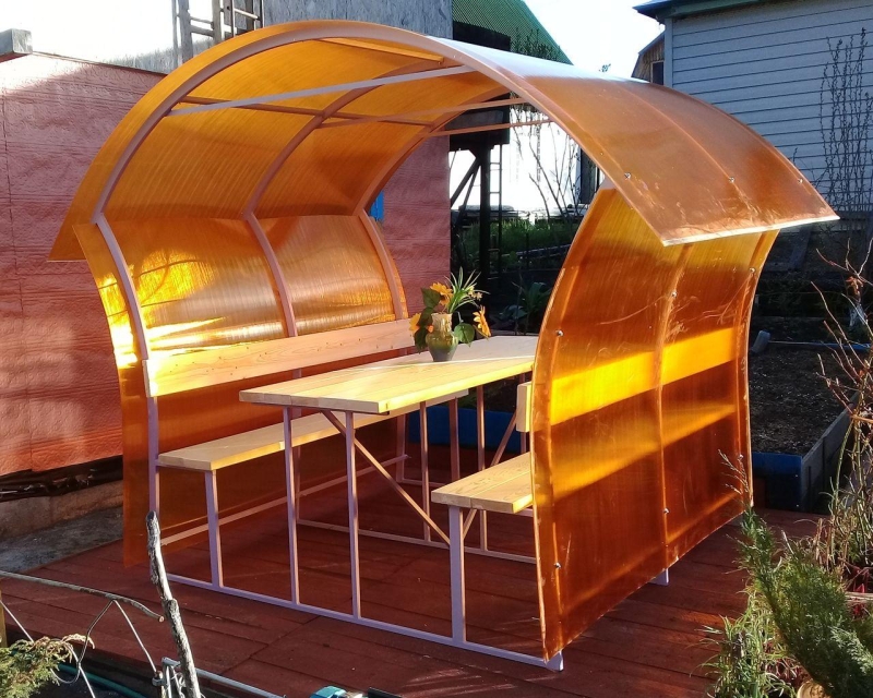 Беседка Астра длина 3метра