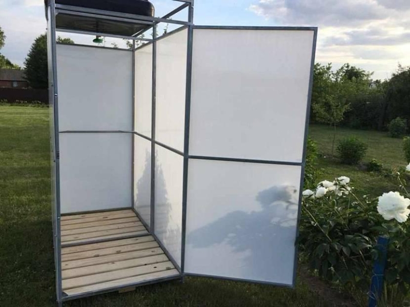 Душ дачный с тамбуром без Бака