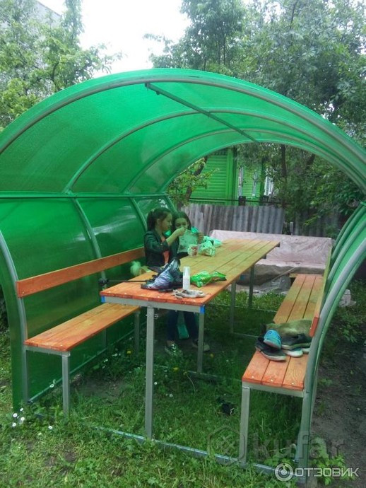 Беседка Астра2 длина 3метра комплектация люкс